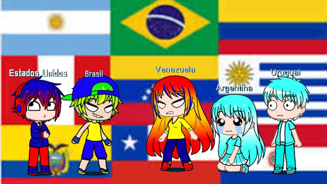 Países reagindo a guerra da América do Sul @VSD