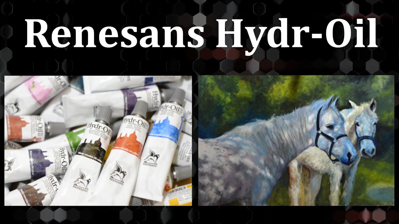 Testuję nowe, wodorozcieńczalne farby olejne Hydr-Oil od firmy Renesans