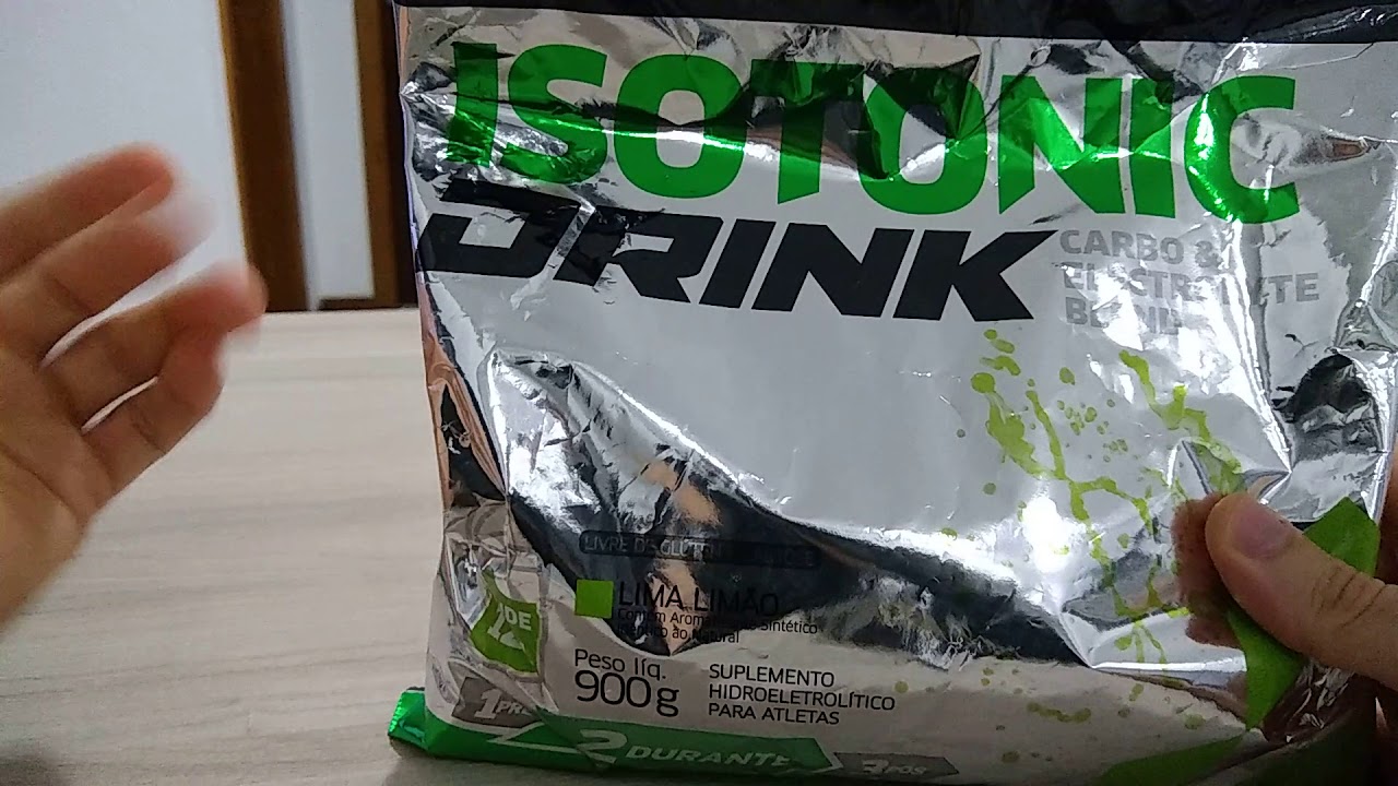 Dica de repositor eletrolítico Isotônico Athletica