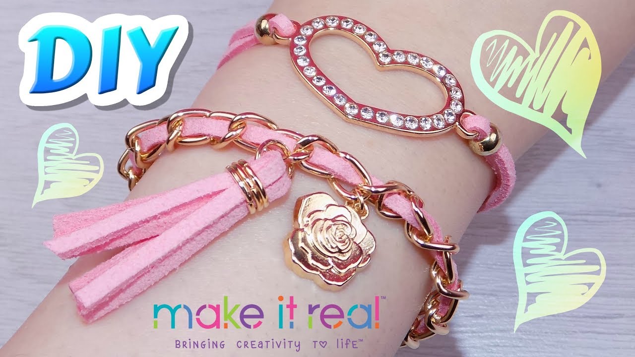 DIY Juicy Couture Sweet Suede Bracelets