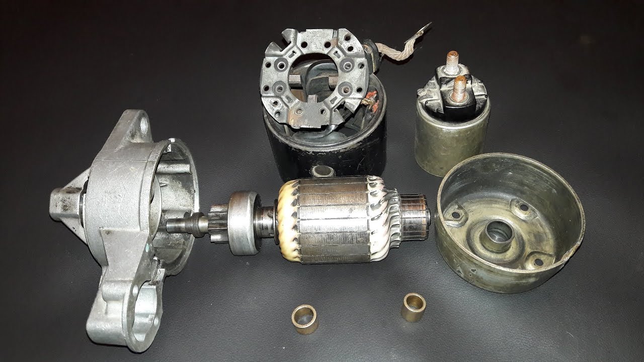 DESARME, REVISIÓN Y BUJES DE MARCHA | MOTOR DE ARRANQUE |