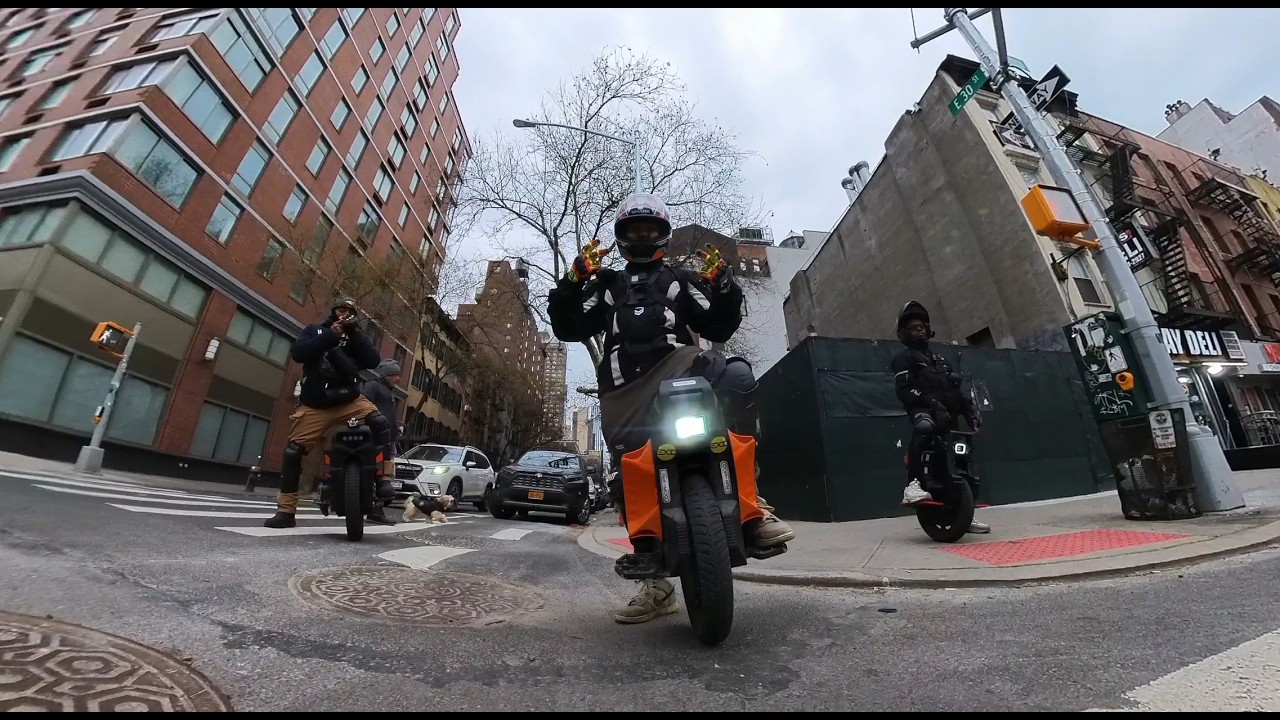Breaking the speed limit in NYC - EUC ESK8
