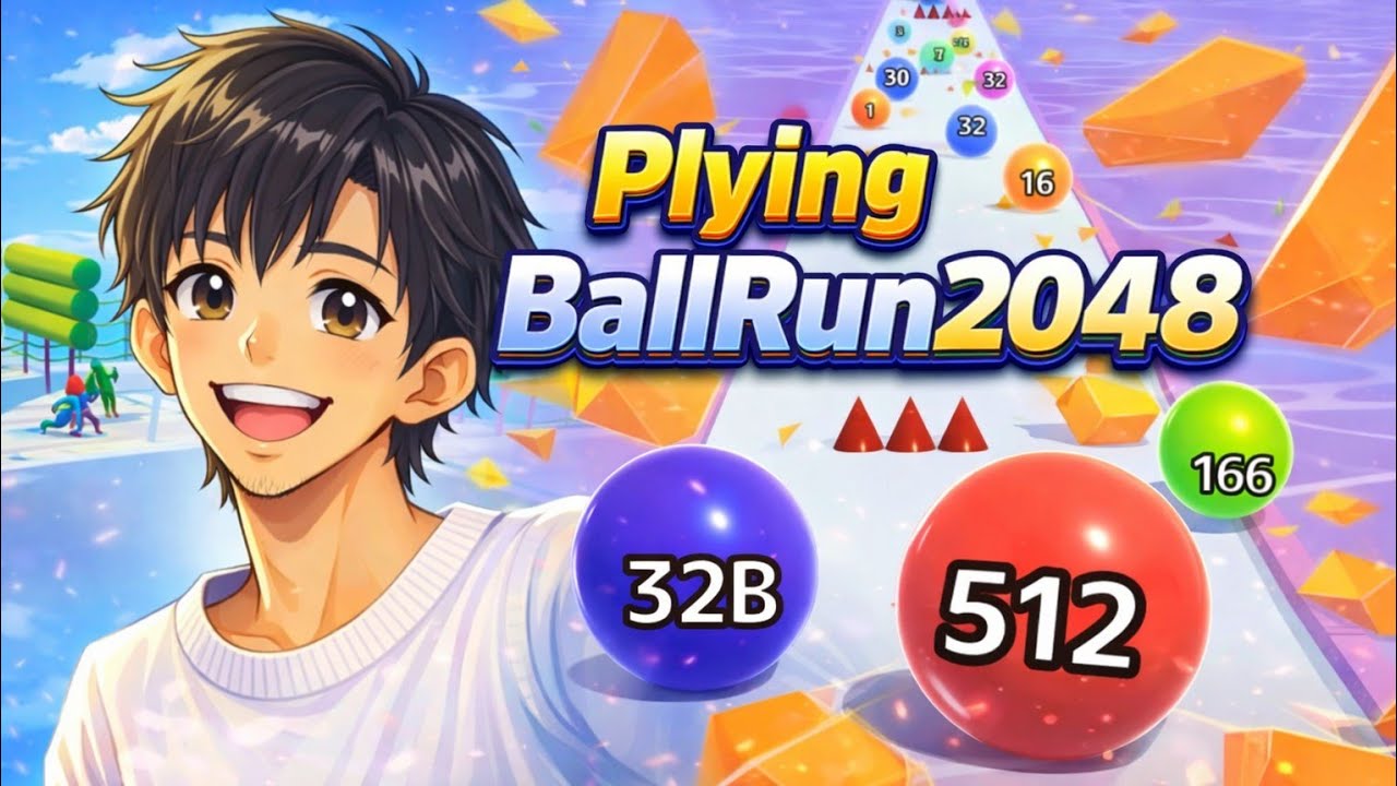 Ball run 2048 Part 6 #live #shorts #shortsfeed #virallive #viralballrun #short