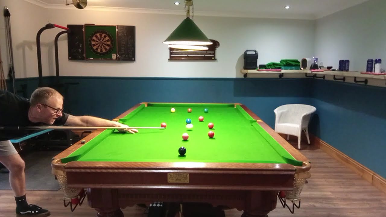 Total snooker clearance on the 8 foot table