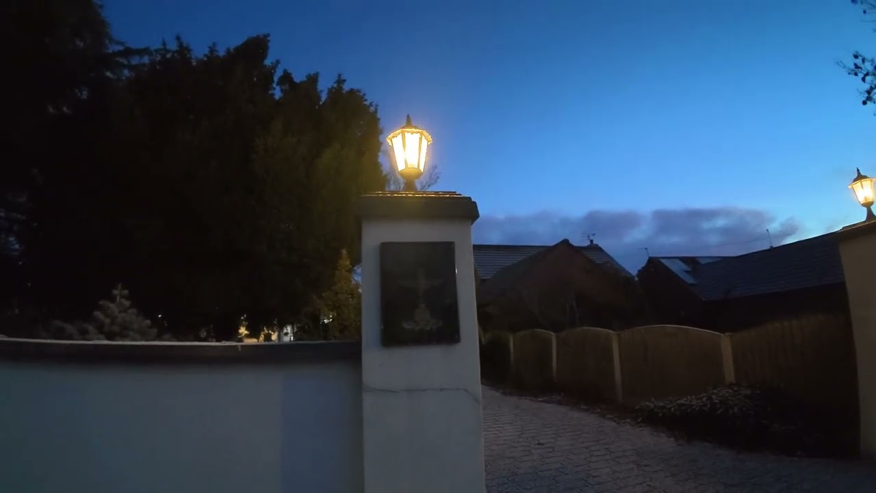 A Lovely Snowy Morning Walk To Go Droning At Sunrise