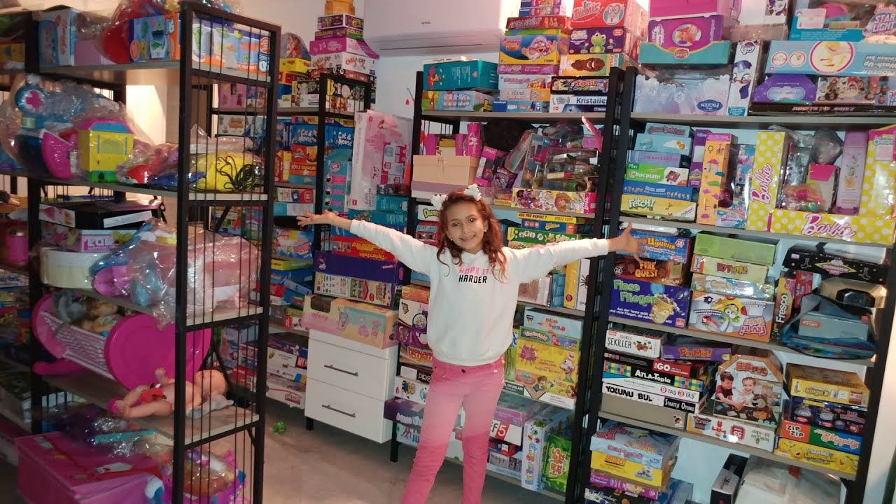 Oyuncaklarımız için oyuncak odası hazırladık