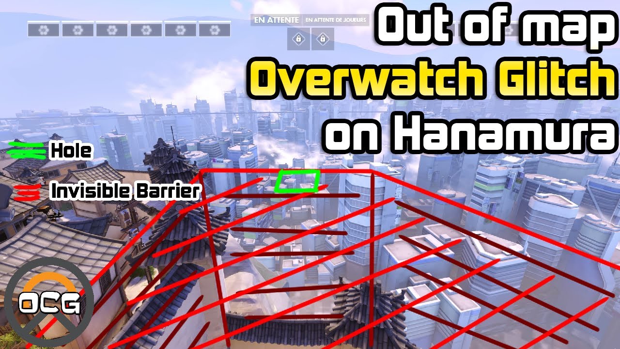 OCG - Out of map Overwatch Glitch on Hanamura
