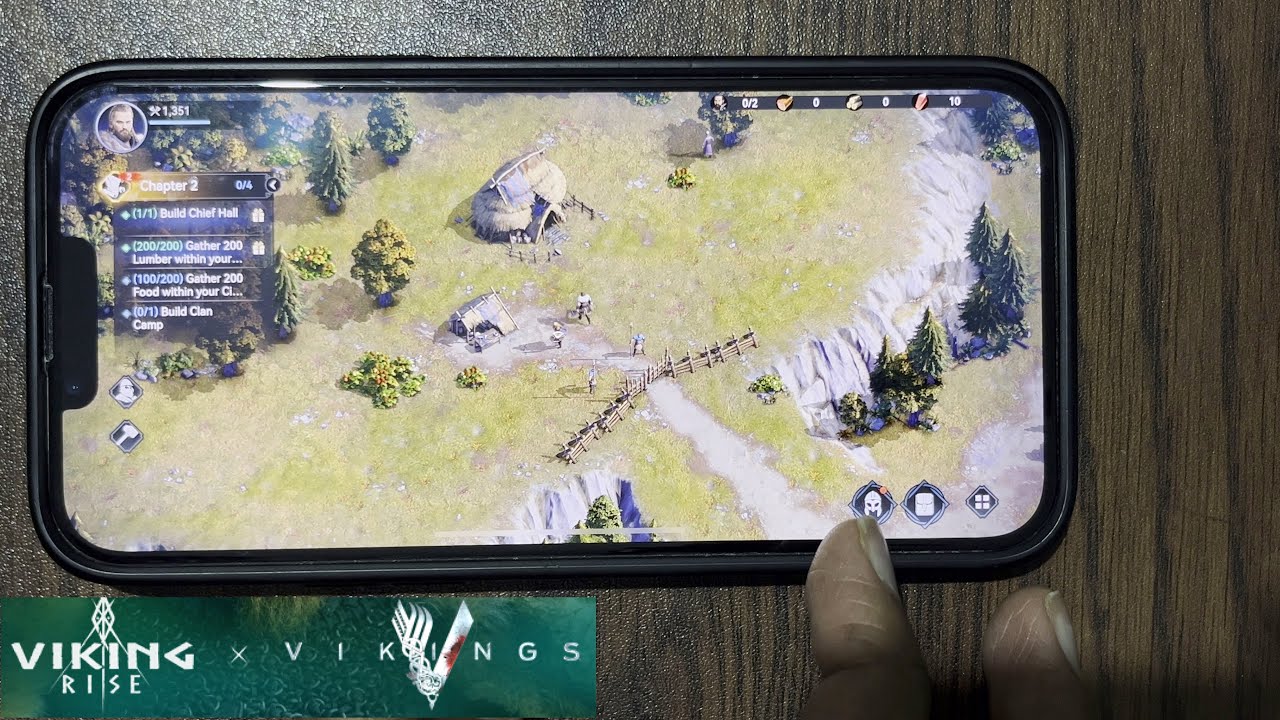 Viking Rise: Valhalla gameplay on iPhone 13 pro max