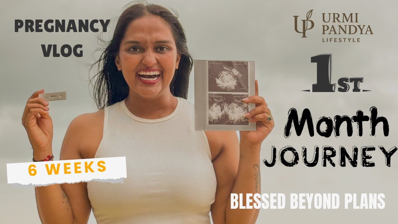 What Changed in Just 1 Month? | 6 Weeks Pregnancy Journey | Urmi Pandya 