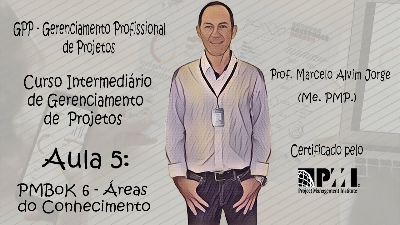 PMBoK 6 - Áreas do Conhecimento (Gestões) / Curso Intermediário de GP