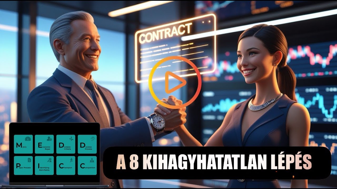 MEDDPICC: 8 KIHAGYHATATLAN LÉPÉS, HOGY NAGY ÜZLETEKET NYERJ!