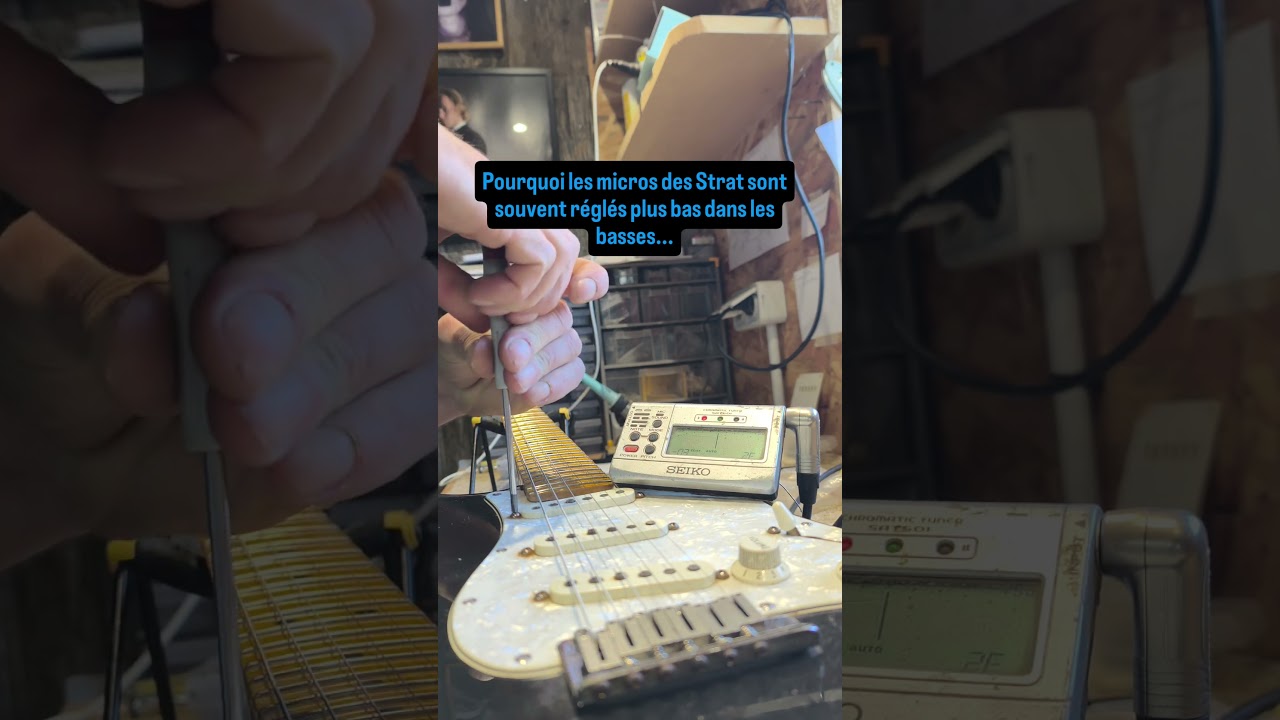 How to set a stratocaster's pick up