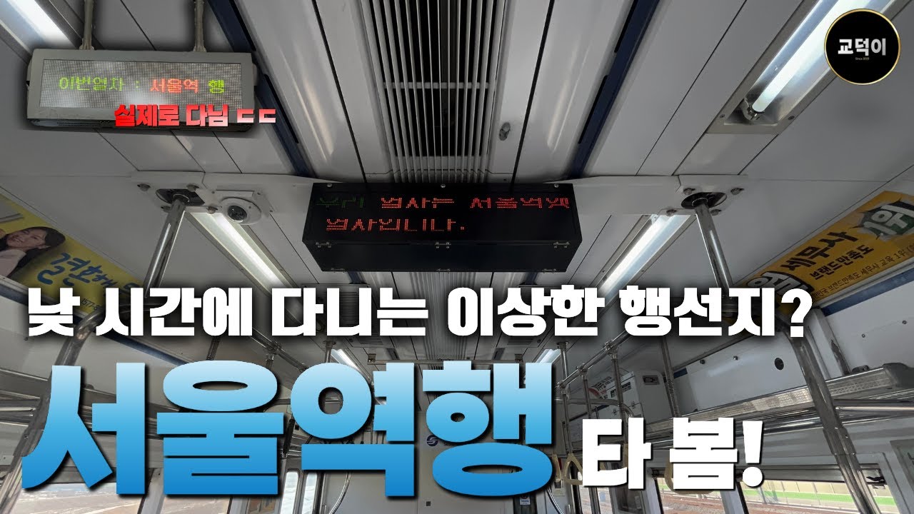 낮 시간대에 다니는 '이상한 행선지?' 