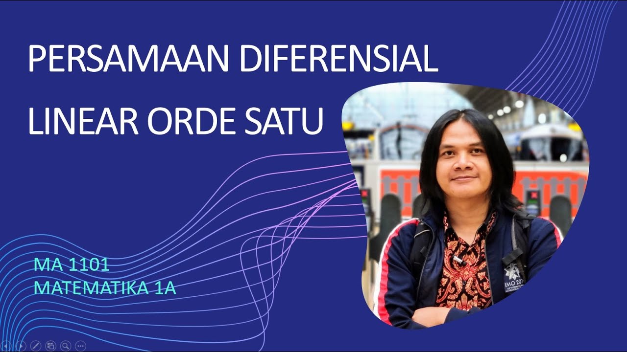 Persamaan Differensial Linear Order Satu