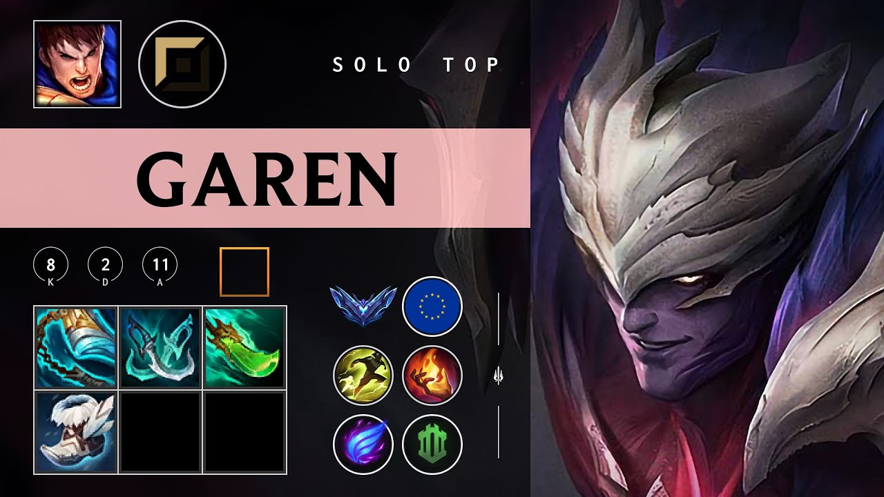 Garen Top vs Teemo - EUW Diamond Patch 26.02