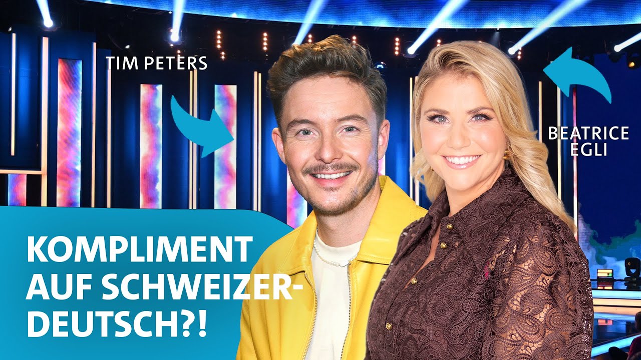 DAS hat Beatrice Egli noch NIE von Tim Peters gehört! 😮😆