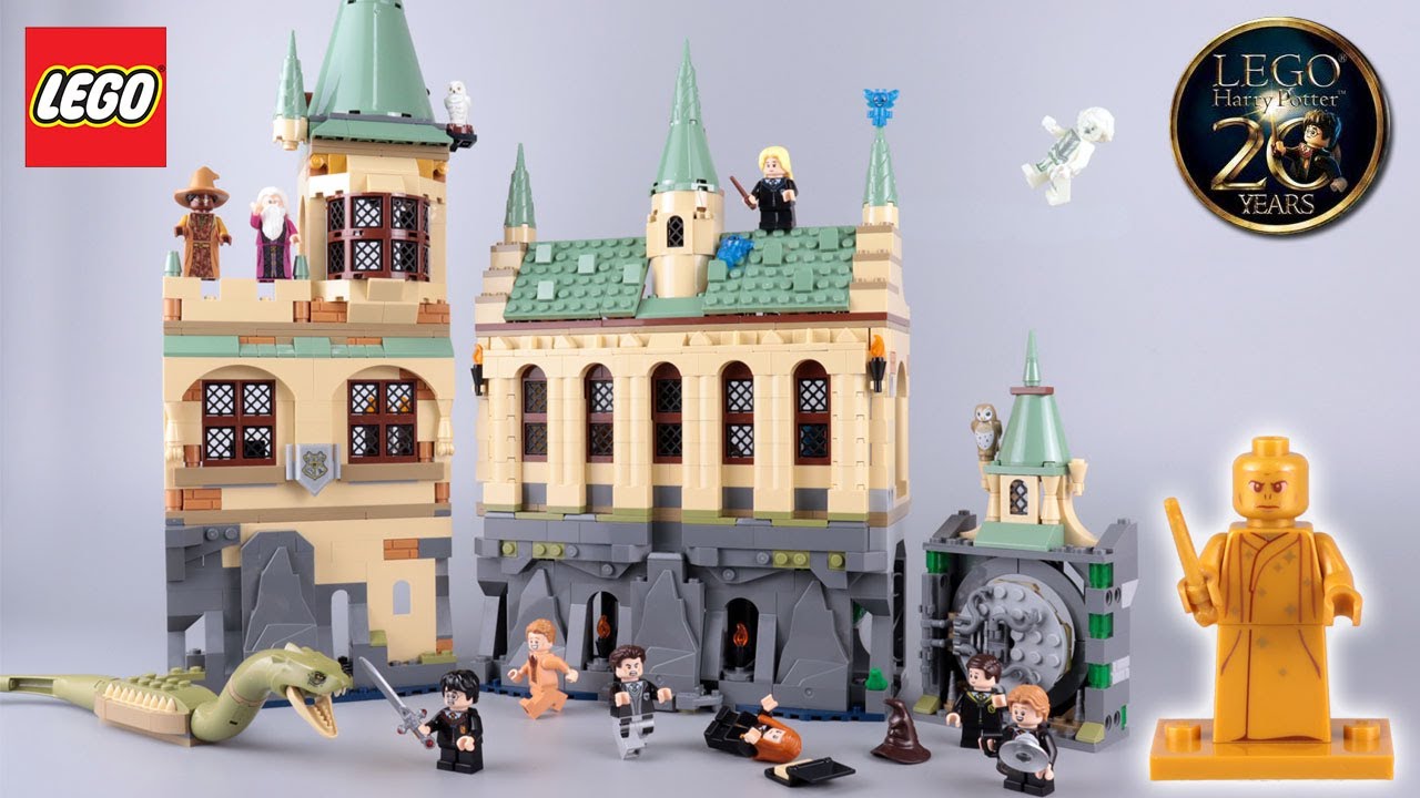 LEGO Harry Potter Hogwarts Chamber of Secrets 76389  Stop Motion Speed Build