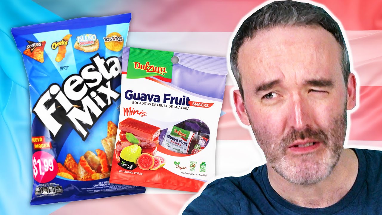 Irish People Try Puerto Rican Snacks