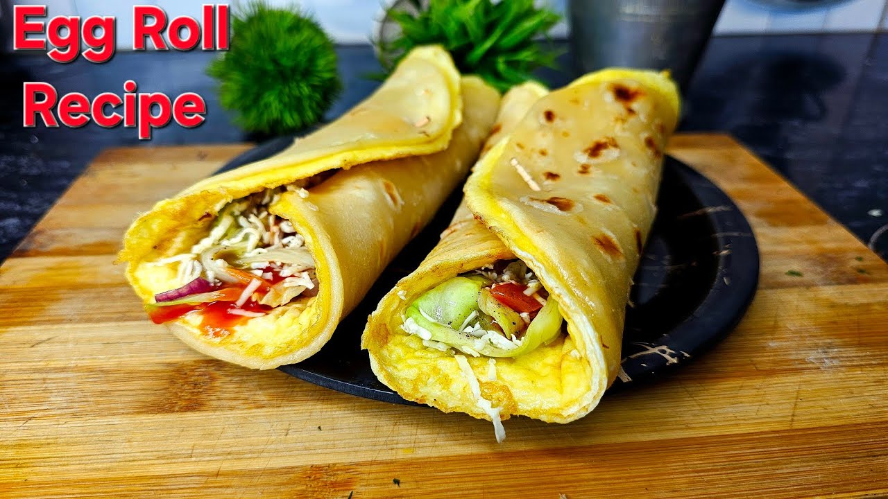 Egg Roll Recipe😋 | अंडा रोल बनाने का आसान तरीका | How To Make Egg Roll @KaminisKitchen007 