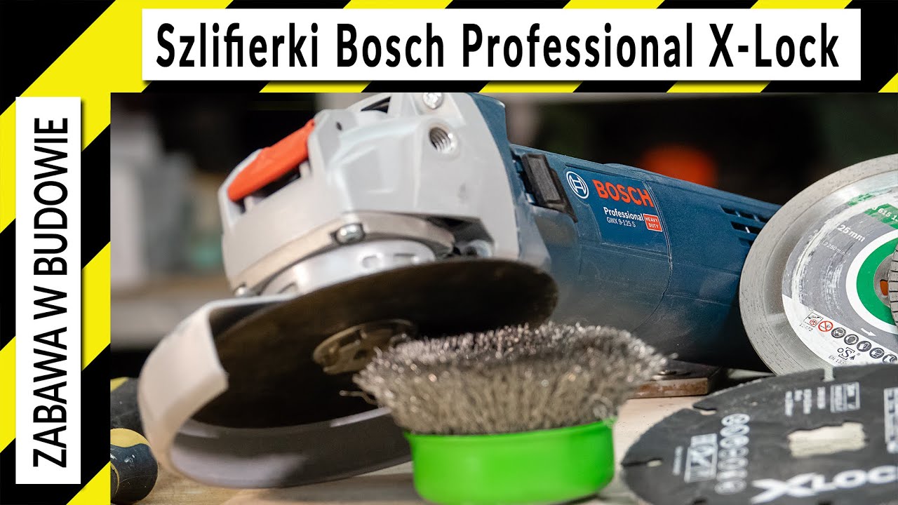 X-Lock Bosch Professional Szlifierki GWX 9-125S i GWX 18V-10SC