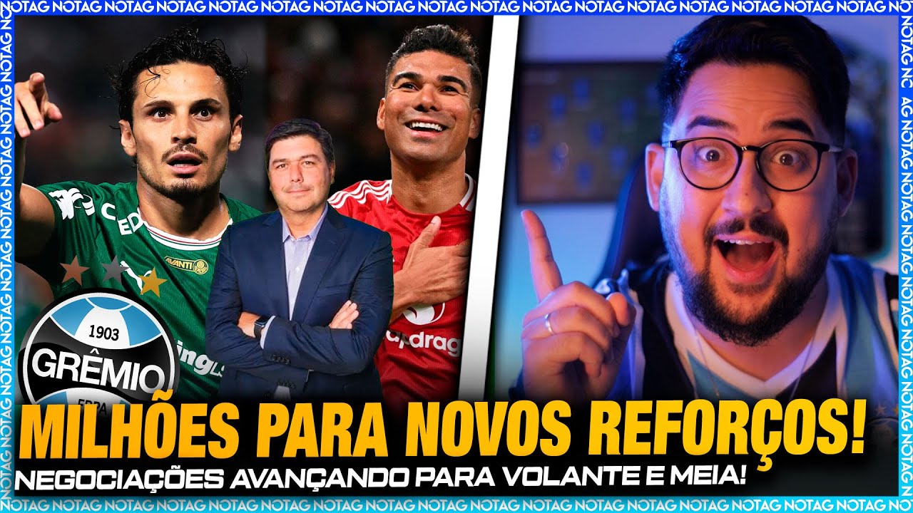 🚨NOVIDADE SOBRE REFORÇOS NO GRÊMIO! A GRANDE QUANTIA MILIONÁRIA QUE CHEGARÁ PARA CONTRATAÇÕES!