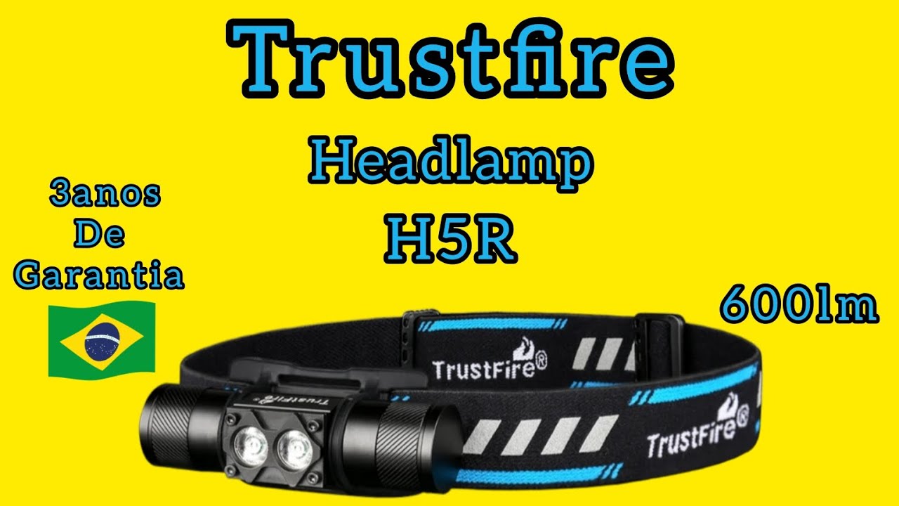 Lanterna Trustfire H5R com 600lm.