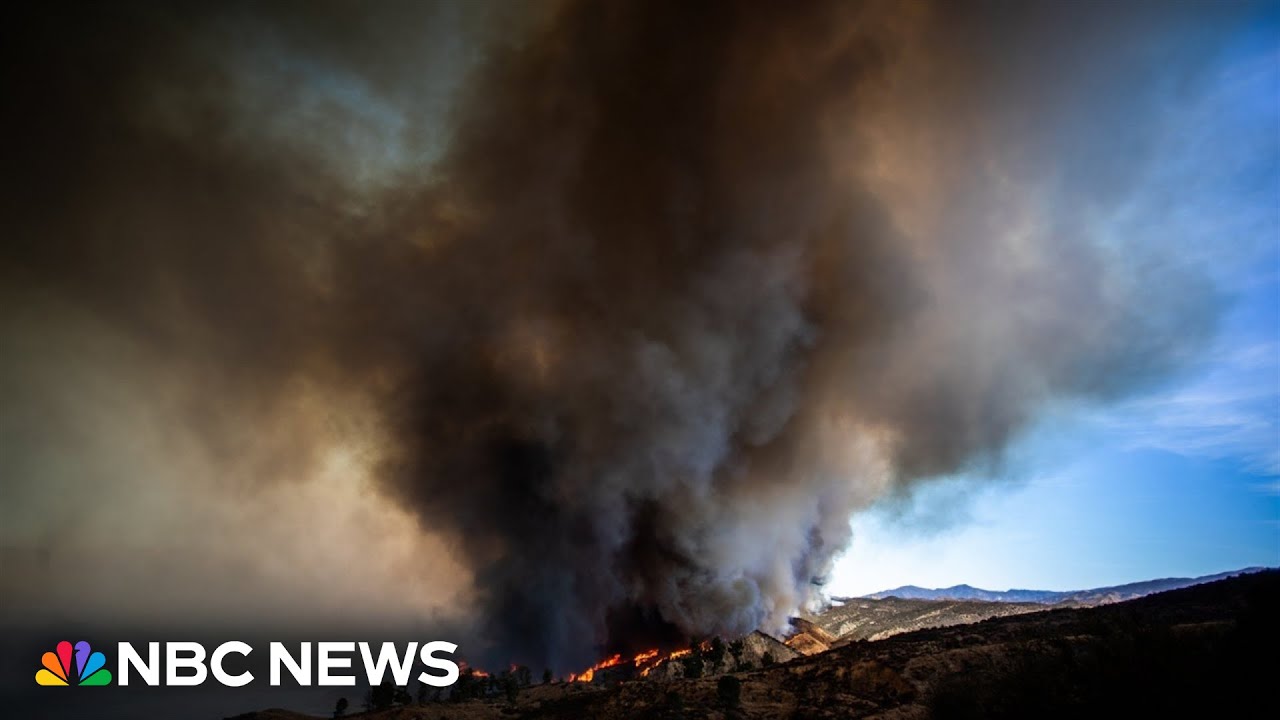 Thousands are under wildfire evacuation orders in Southern California