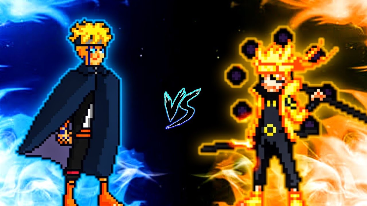 Adult Boruto OP (New) VS Naruto OP (all form) in Jump Force Mugen😱