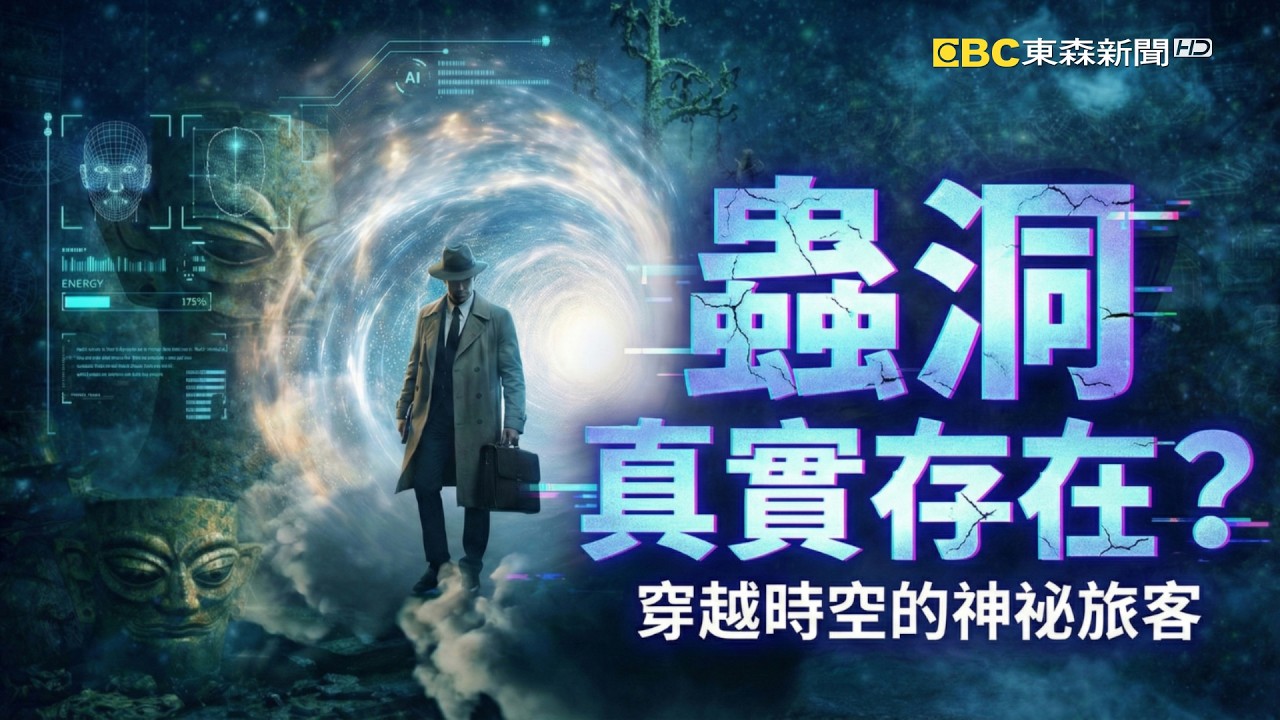 蟲洞真實存在？神秘旅客突消失.三星堆「外星工藝」藏玄機【東森AI說新聞】｜盧玉婷 創作@newsebc