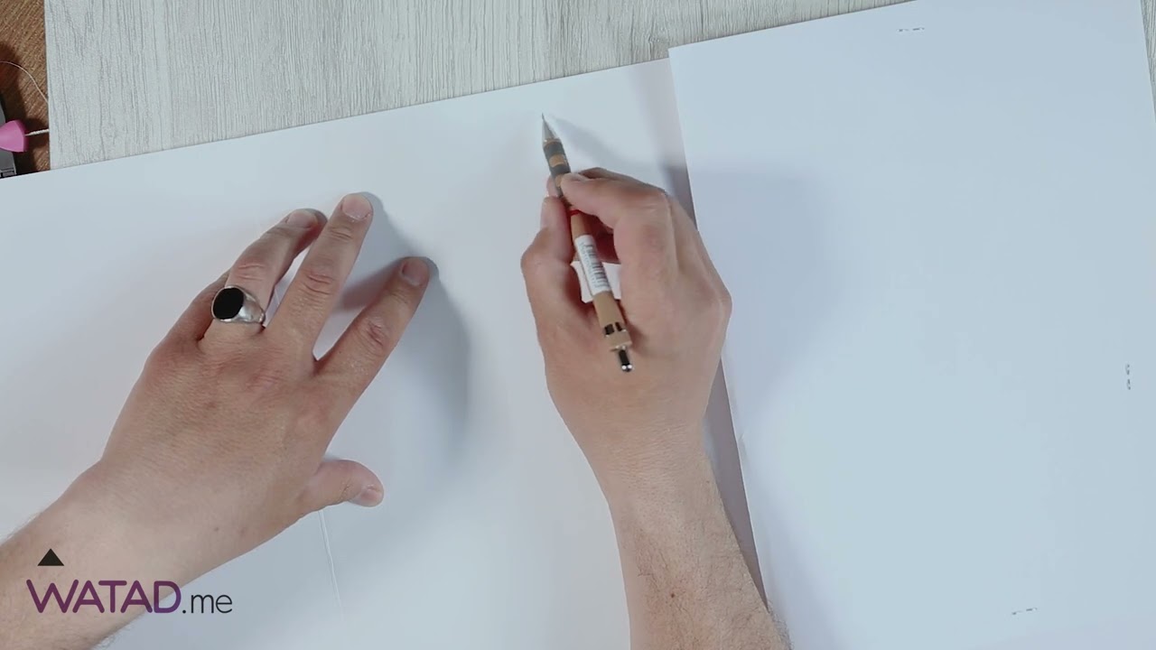 ملاحظات امتحان الرسم ✍️ وكيفية الرسم على دفتر الوزارة🗒