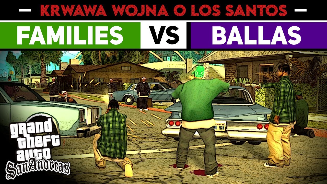 Grove Street Families vs Ballas | Historia kompletna