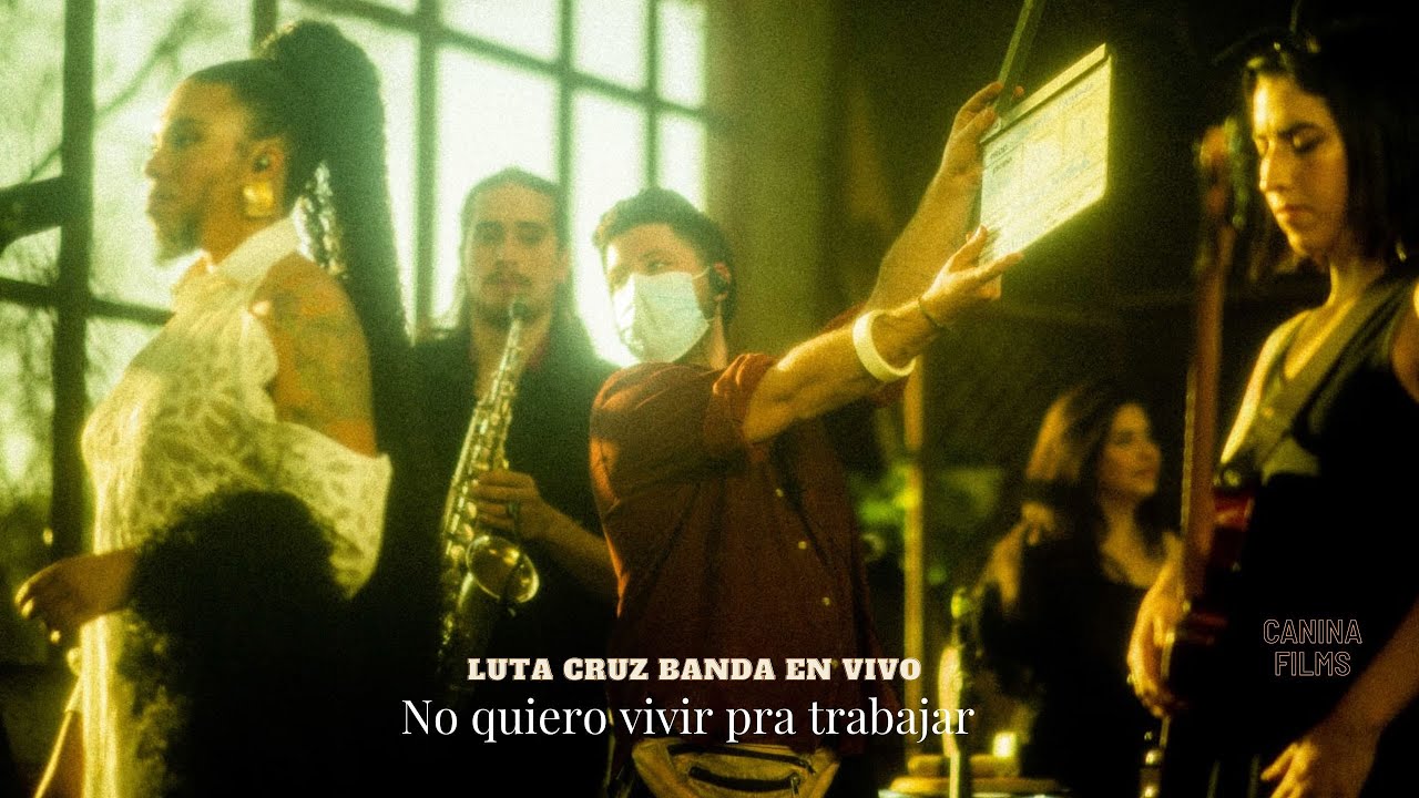 Luta Cruz -  NO QUIERO VIVIR PARA TRABAJAR EN VIVO - sesiones caninas