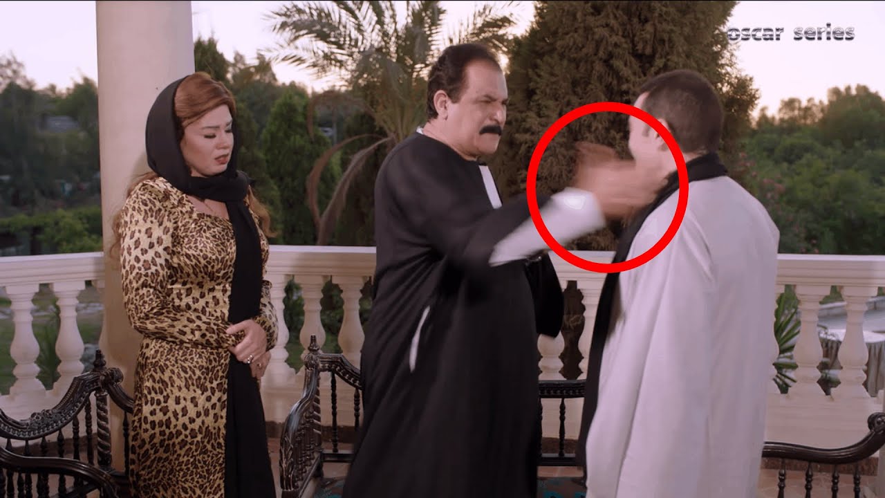 هارون صفع فراج بالقلم هز وشه علشان دخل فيلته يباركله علي خروجه من السجن
