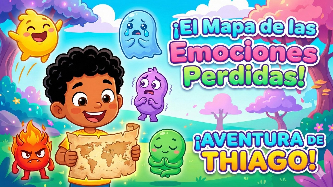 ¡Thiago encuentra el MAPA MÁGICO! 🗺️😮 | ¿Qué son las Emociones? Video Educativo para niños
