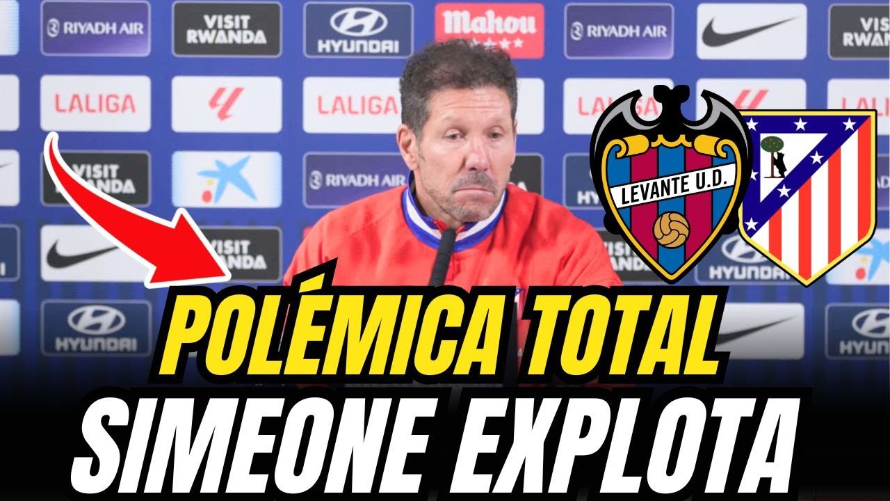 💥 SIMEONE NO SE CALLA ANTES DEL LEVANTE Y EL MERCADO DEL ATLÉTICO SE ENCIENDE