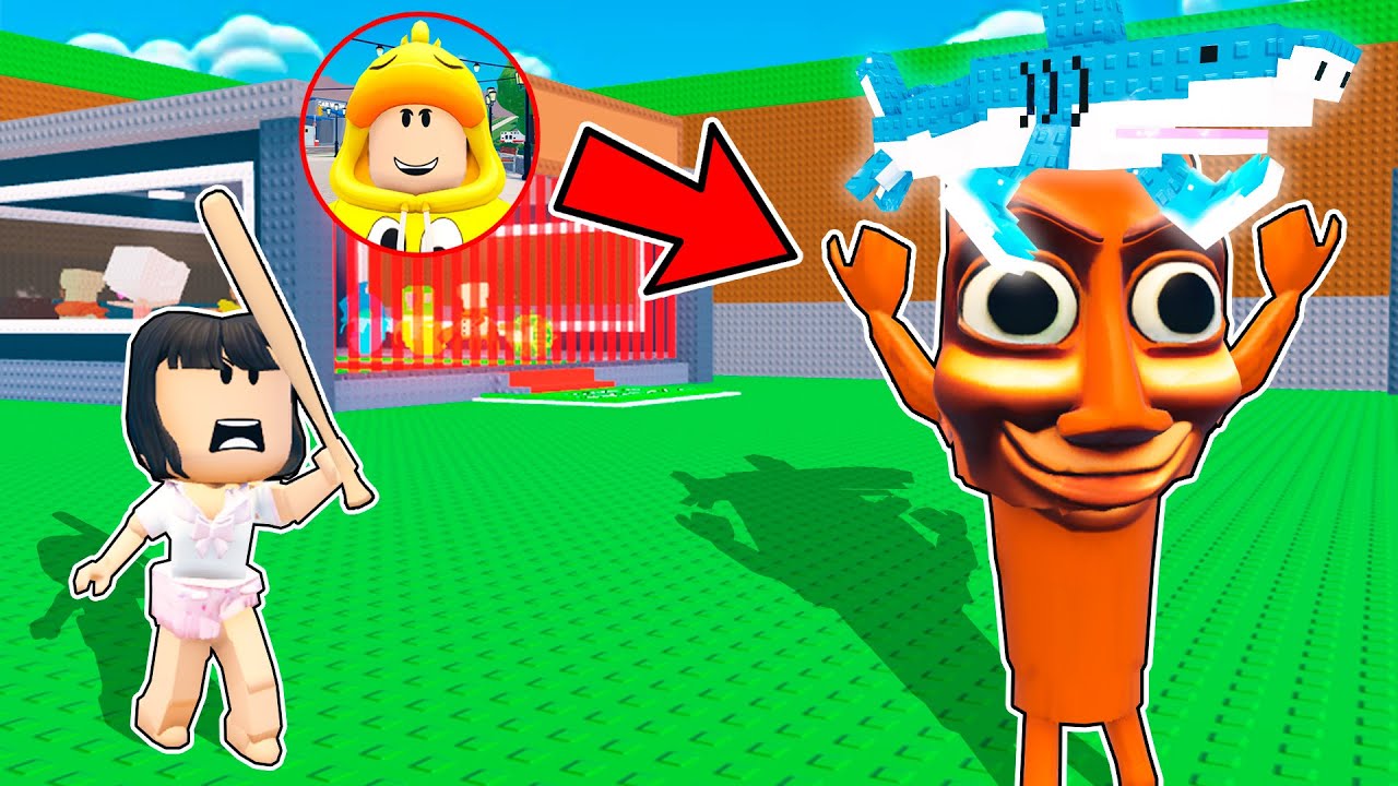 FINGÍ ser un ITALIAN BRAINROT para ROBAR TODOS los BRAINROT en Roblox!