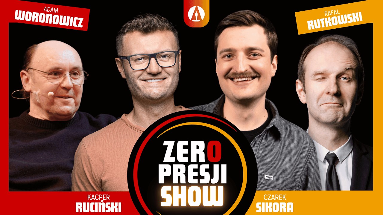 ZERO PRESJI SHOW S4E13 -  Ruciński, Sikora, Rutek, Woronowicz, Termos