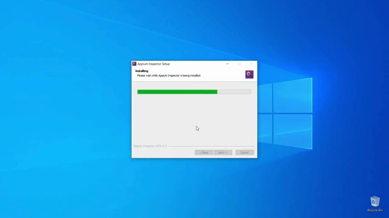 Appium Inspector Tool Install on Windows