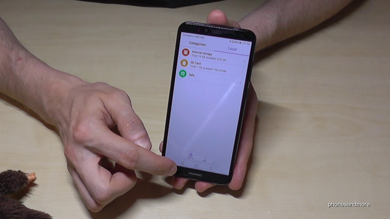 Huawei Y6 (2018): How to transfer data to the micro SD card? internal storage to microSD