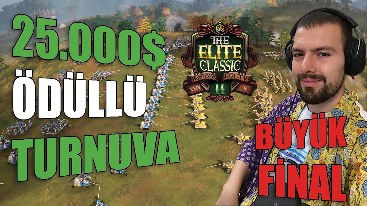 Age of Empires IV $25,000 TURNUVA BÜYÜK FİNALİ | AoE4 İmparatorluk TEC II
