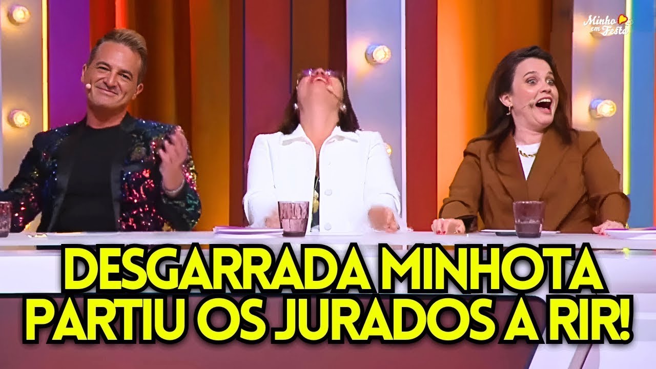 Desgarrada Minhota Partiu os Jurados a RIR! 😄 Que Momento Inesquecível!
