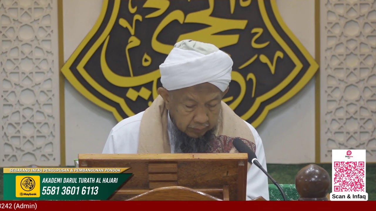 🔴(Live) Al-Iqna' Bab Puasa