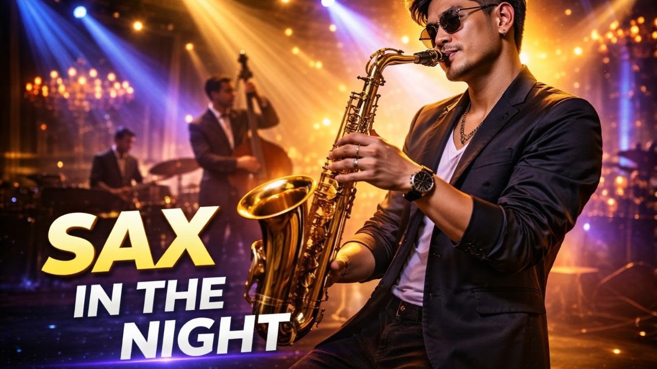 SAX IN THE NIGHT – Instrumental Jazz Saxophone | Chill, Groovy, Night Vibes