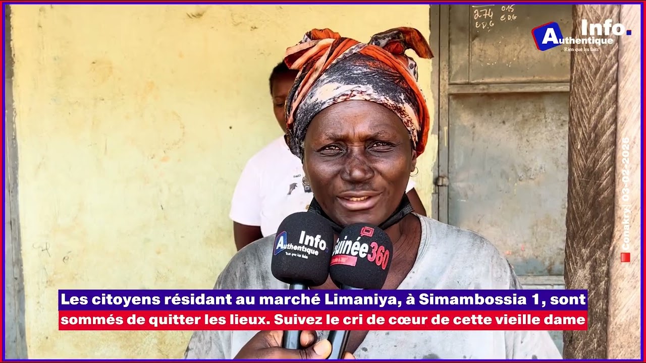 🚨🇬🇳| Les citoyens résidant au marché Limaniya, à Simambossia 1, sont sommés de quitter les lieux⬇️