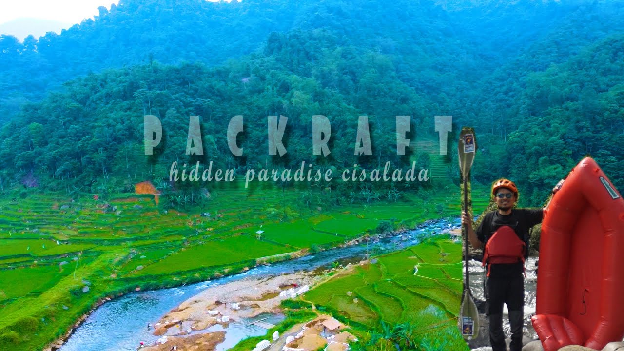 packraft hidden paradise sawah cisalada bogor