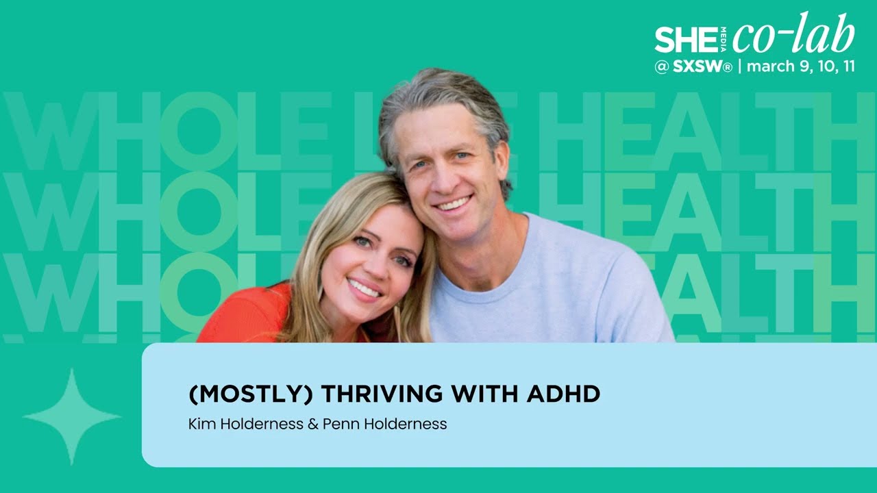 Kim & Penn Holderness Talk Parenting & (Mostly) Thriving w/ADHD | The Holderness Family | SXSW 2024