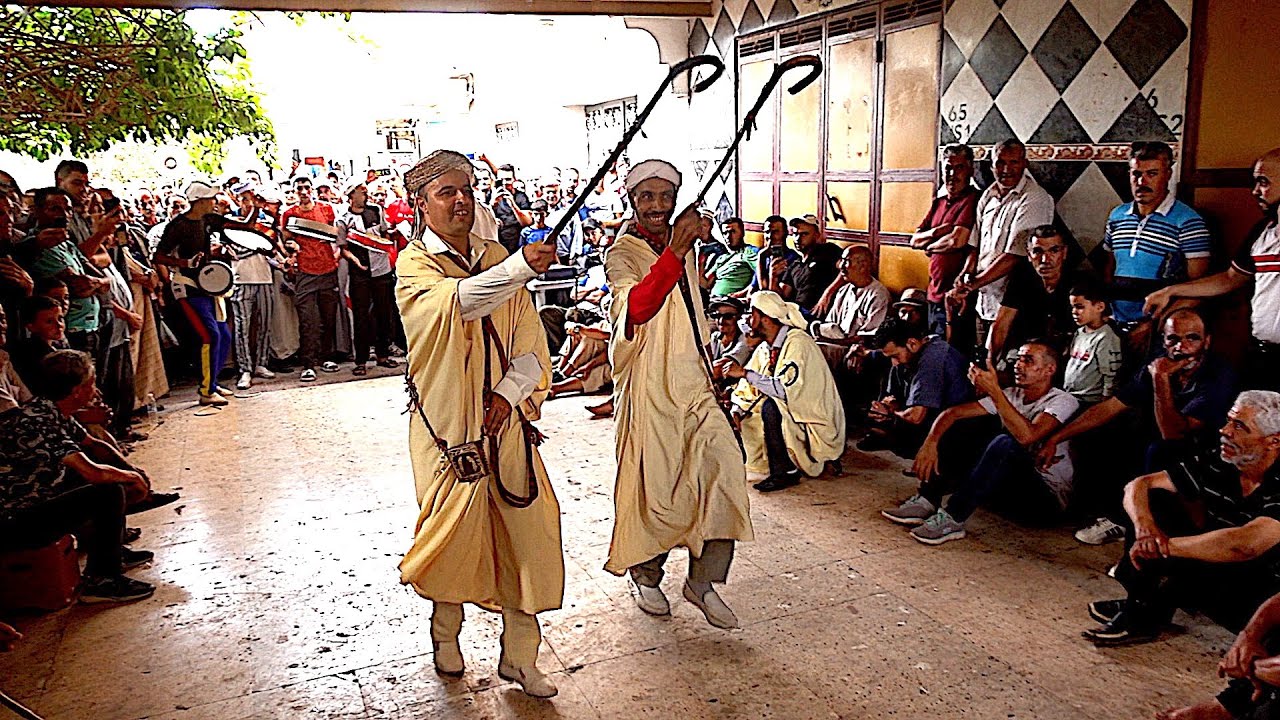 Danse Alaoui 206 رقص العلاوي Groupe Raad فرقة الرعد @Chants-et-danses-traditionnels