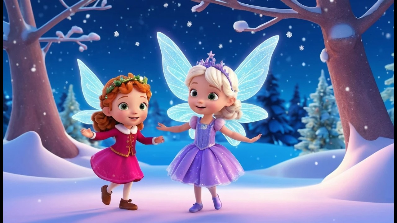 Сверкающий снежный танец Снежной Феи ❄️✨