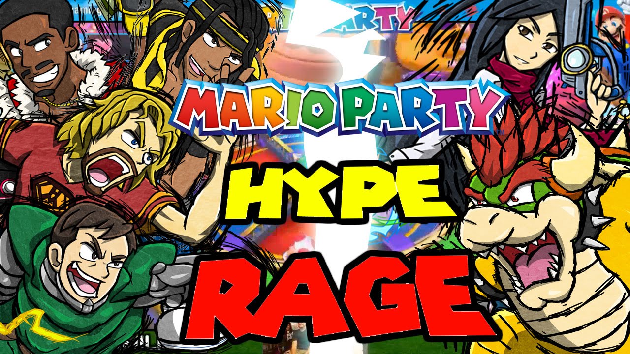 YoVideogames! Mario Party X Bowser Mode Hype & Rage Compilation (by Hawke525)