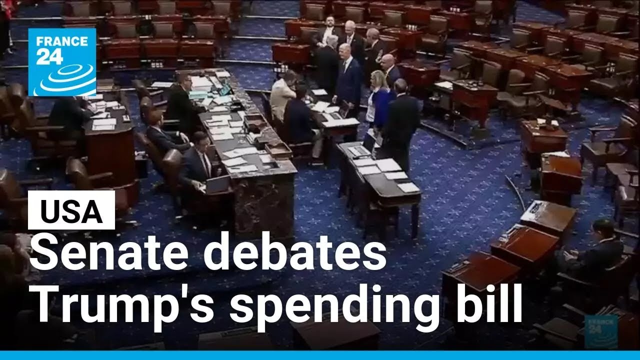 US senators debate Trump's controversial spending bill &bull; FRANCE 24 English
